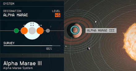 Starfield - Alpha Marae III Planet Location