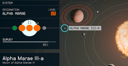 Starfield - Alpha Marae III-a Planet Location