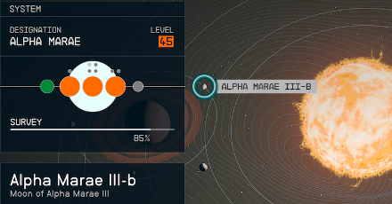 Starfield - Alpha Marae III-b Planet Location