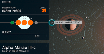Starfield - Alpha Marae III-c Planet Location