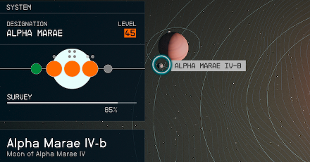 Starfield - Alpha Marae IV-b Planet Location