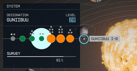 Starfield - Guniibuu I-b Planet Location