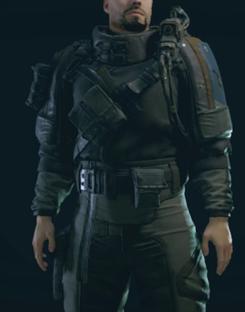 Starfield UC Navy Armored Fatigues ID