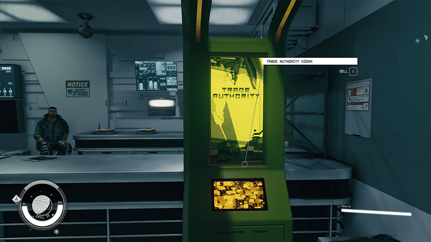 Starfield - The Eleos Retreat Trade Authority Kiosk