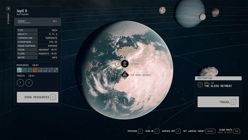 Starfield - The Eleos Retreat Location