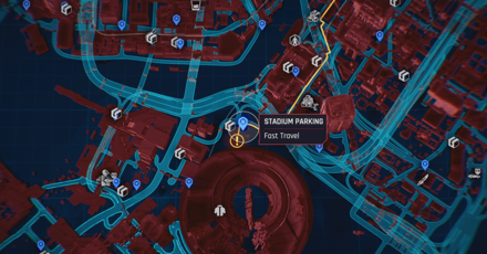 Cyberpunk 2077 Phantom Liberty - DLC Starting Location