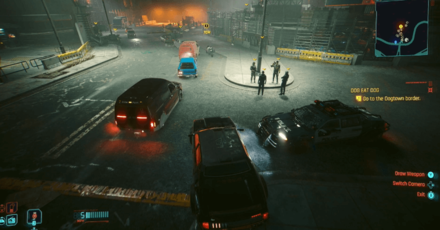 Cyberpunk Phantom Liberty - Go to Dogtown Border