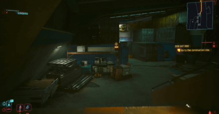 Cyberpunk Phantom Liberty - Go to the Construction Site