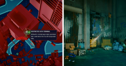 Cyberpunk 2077 - Kress Street Data Terminal Location