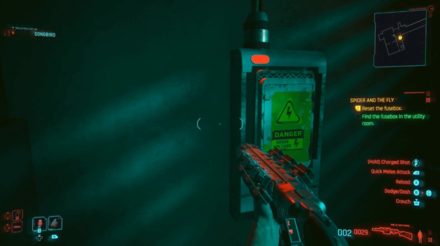 Cyberpunk 2077 - Find the Fusebox in the Utility Room