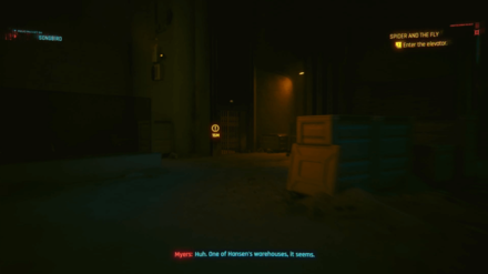 Cyberpunk 2077 - Take the Elevator