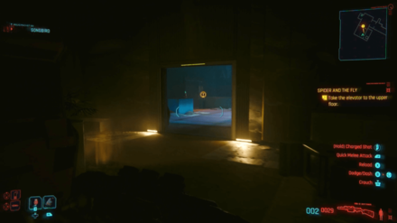 Cyberpunk 2077 - Take the Elevator to the Upper Floor