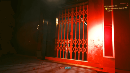 Cyberpunk 2077 - Take the Elevator Down to the Subway