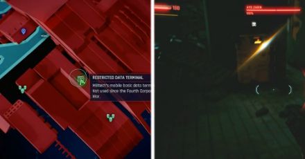 Cyberpunk 2077 - Luxor High Wellness Spa Data Terminal Location