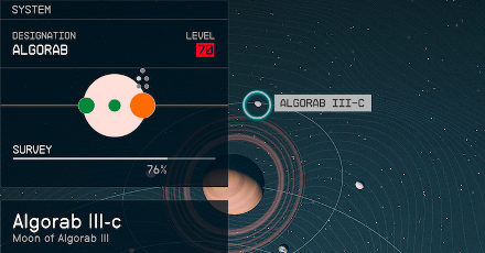 Starfield - Algorab III-c Planet Location