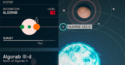 Starfield - Algorab III-d Planet Location