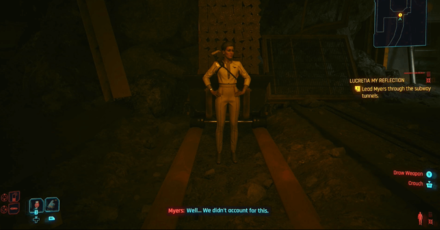 Cyberpunk Phantom Liberty - Fork in the Subway Tunnels