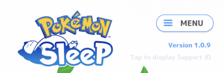 Pokemon Sleep - Version 1.0.9