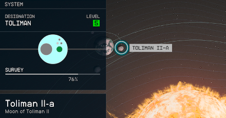 Starfield - Toliman II-a Planet Location