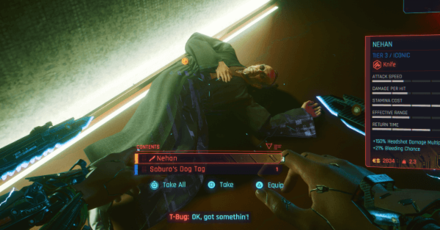 Cyberpunk 2077 Phantom Liberty - Nehan Drop From Saburo Preview