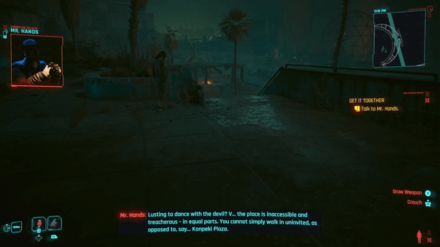 Cyberpunk 2077 - Call Mr. Hands