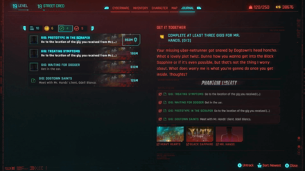 Cyberpunk 2077 - Complete at Least Three Gigs for Mr. Hands