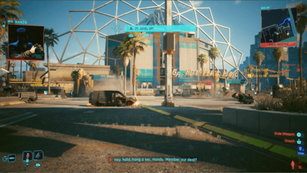 Cyberpunk 2077 - Talk to Mr. Hands