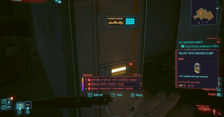 Cyberpunk Phantom Liberty - Loot the Clinic