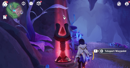 Genshin Impact - Waypoint Near Seahorse