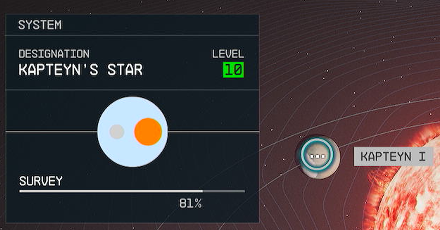 Starfield - Kapteyn I Planet Location