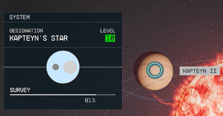 Starfield - Kapteyn II Planet Location