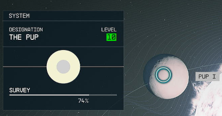 Starfield - Pup I Planet Location