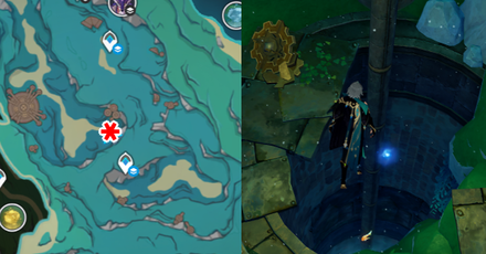 Genshin - Fortress of Meropide Underwater Entrance