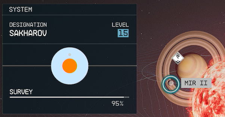 Starfield - Mir II Planet Location
