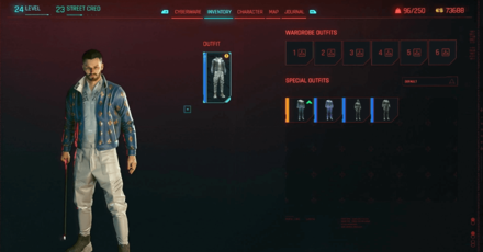 Cyberpunk Phantom Liberty - Netrunnet Outfit