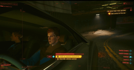 Cyberpunk Phantom Liberty - Override Vehicle Control