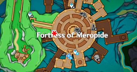 Genshin - Life in Meropide: Dead End Quest Location