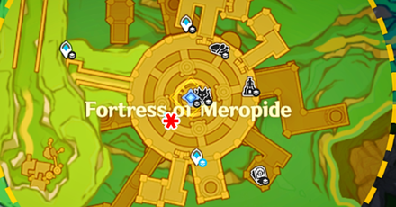 Genshin - Life in Meropide: Chit-Chat Quest Location