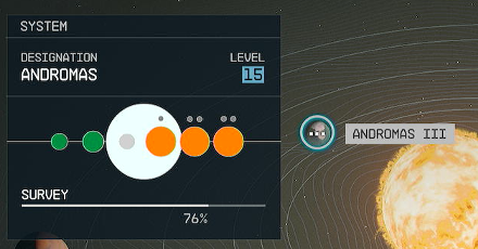 Starfield - Andromas III Planet Location