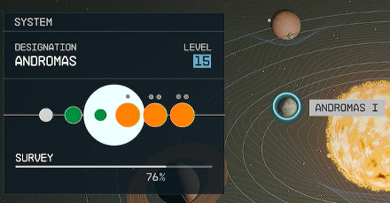 Starfield - Andromas I Planet Location
