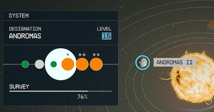 Starfield - Andromas II Planet Location
