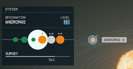 Starfield - Andromas V Planet Location