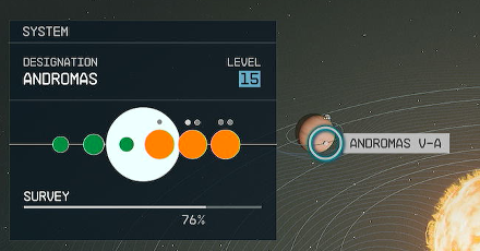 Starfield - Andromas V-a Planet Location