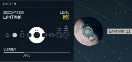 Starfield - Lantana II Planet Location