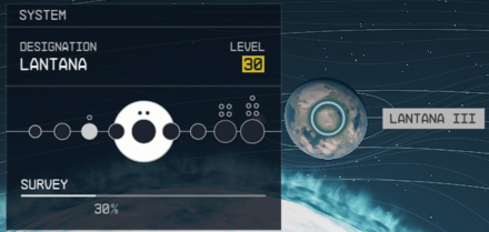 Starfield - Lantana III Planet Location