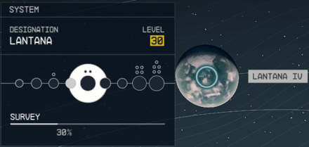 Starfield - Lantana IV Planet Location