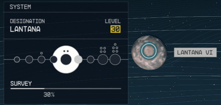 Starfield - Lantana VI Planet Location