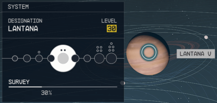 Starfield - Lantana V Planet Location
