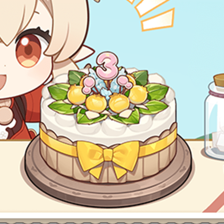 Genshin Impact - Gratifying Gathering - Cake 3