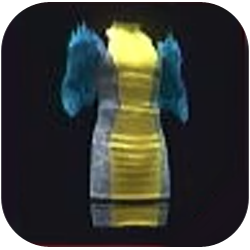 Flame-Retardant Spacer-Fabric Dress